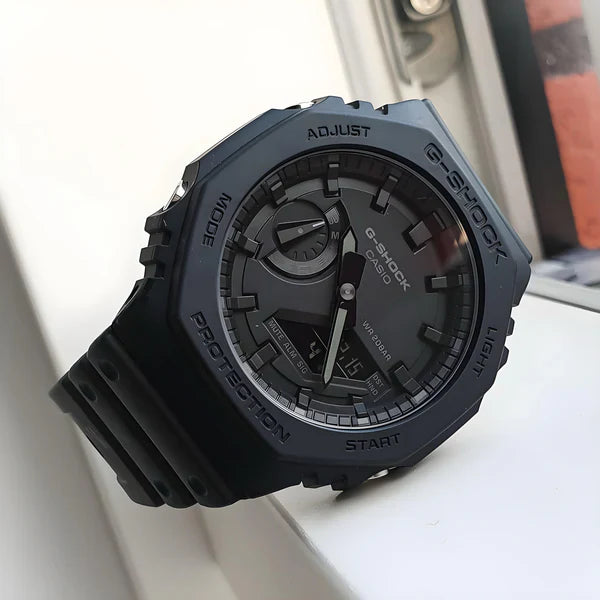 New SHOCK-2100-Full Black Edition Watch
