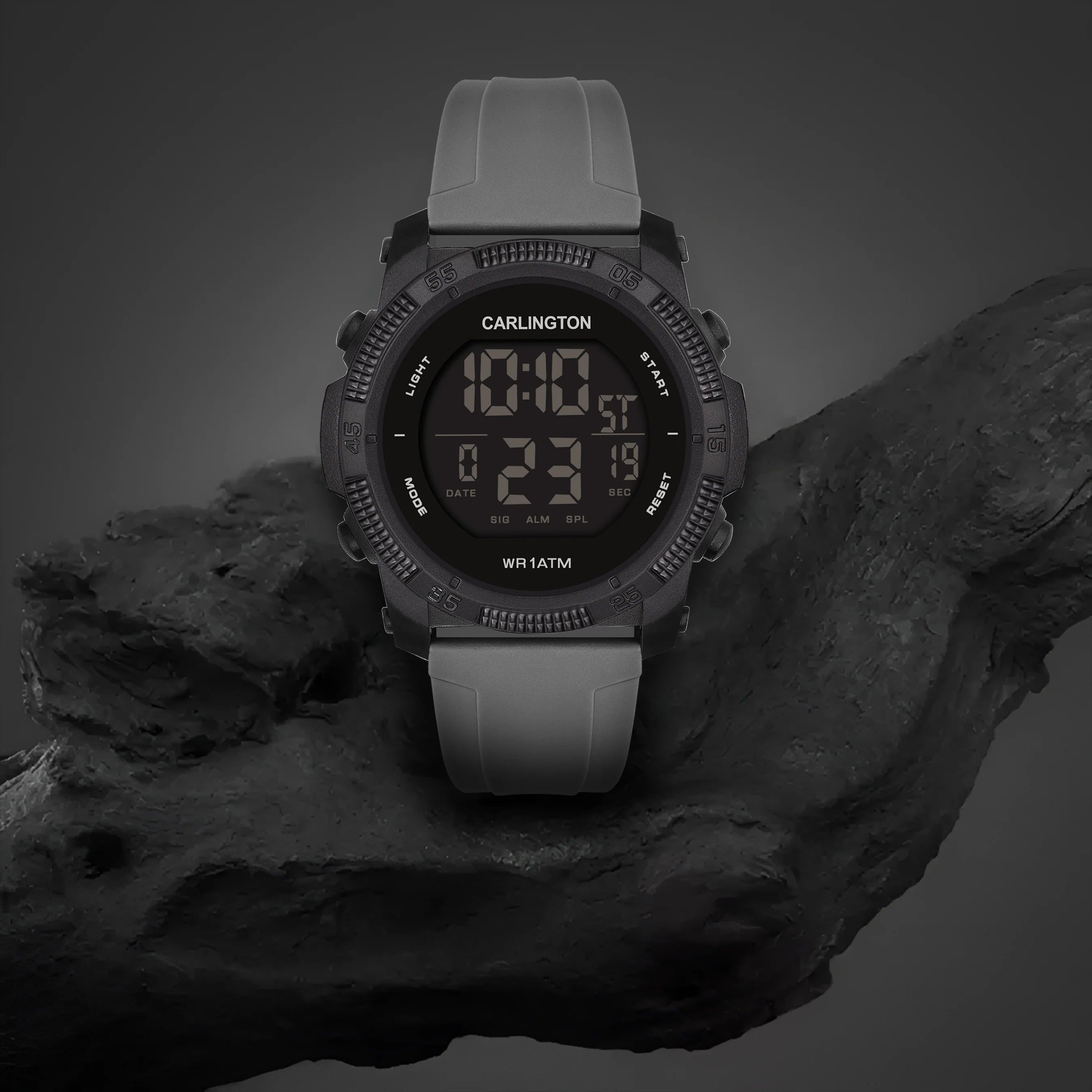07 Steel Analog Digital Sports Watch AS2