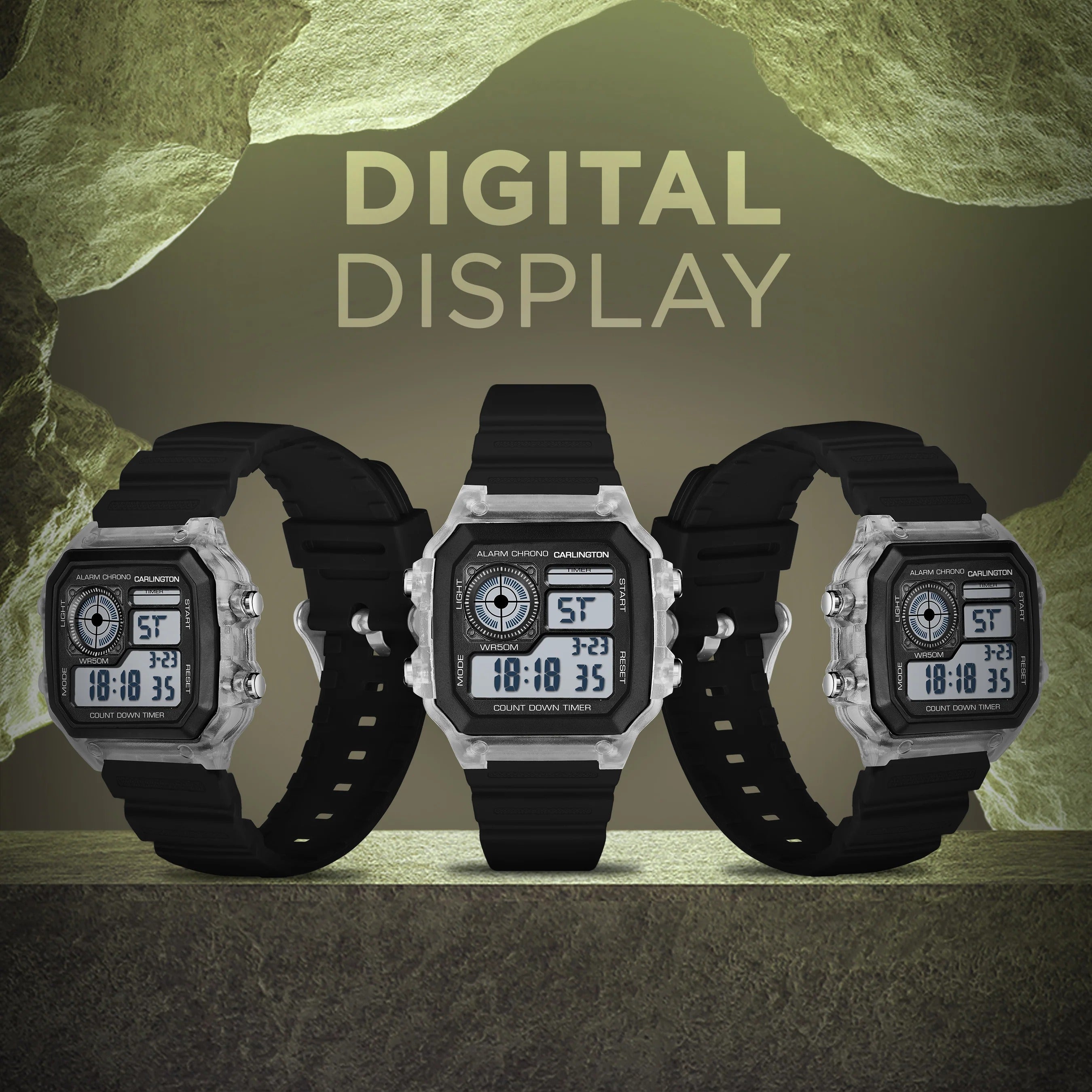 Ar Series Digital Analog Watch - 90