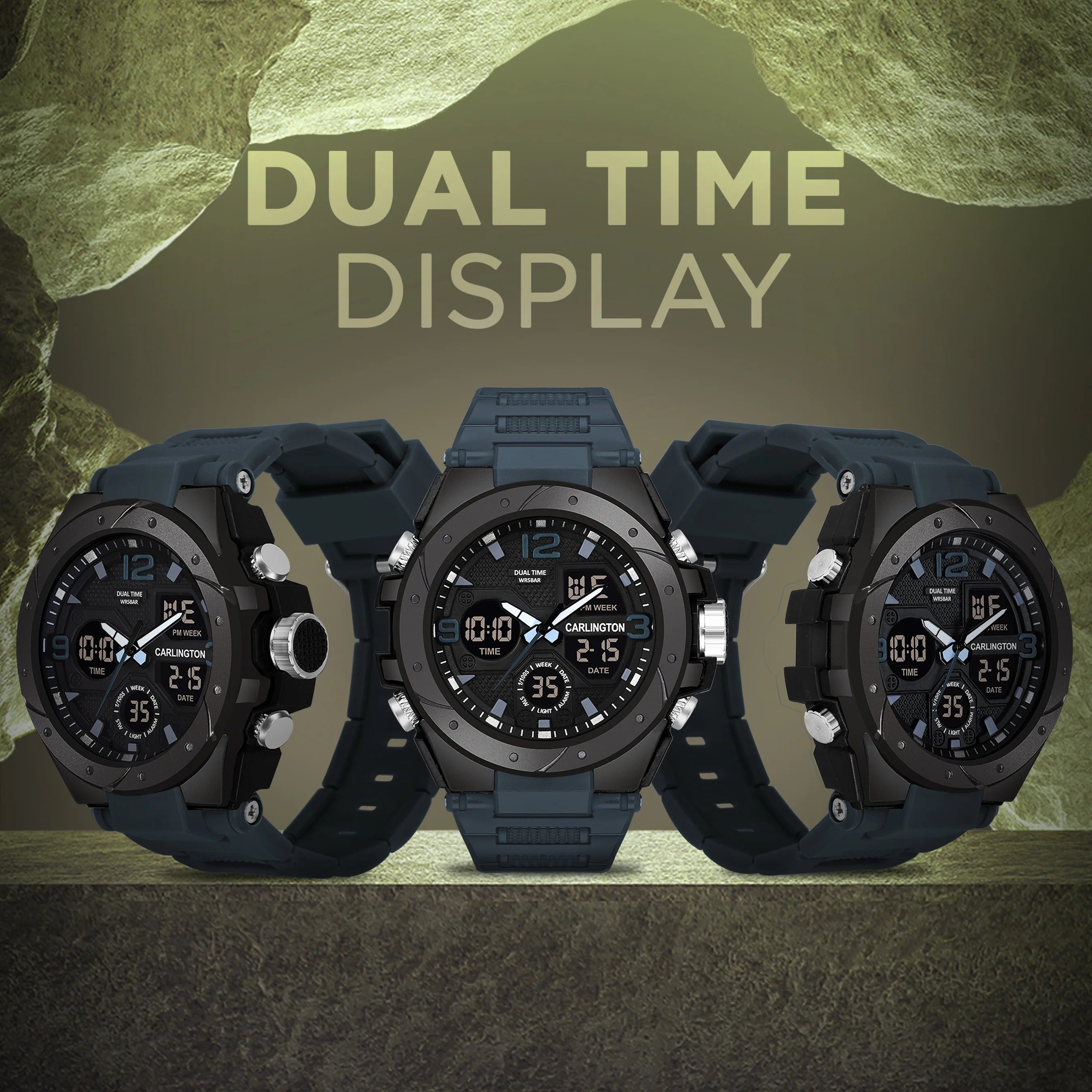 Aer Series Digital Analog Watch - 905